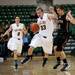 Saline junior Michael Hendrickson stays inbound after making contact with a Dexter defender on Friday, Jan. 4. Saline defeated Dexter 43-37. Daniel Brenner I AnnArbor.com